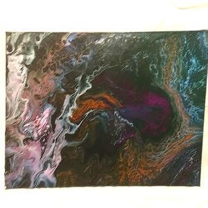 16"x20" canvas acrylic painting